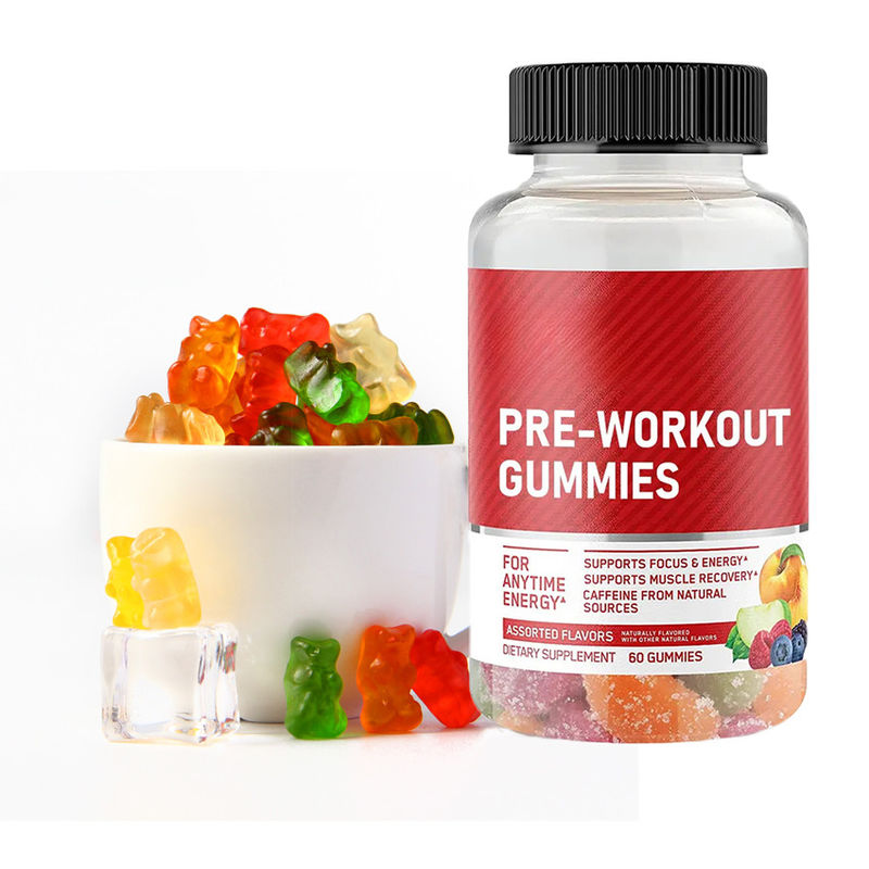 Oem Private Label Vegan Supplementen Amino Energy Gummies Om Focus Spierherstel Te Steunen