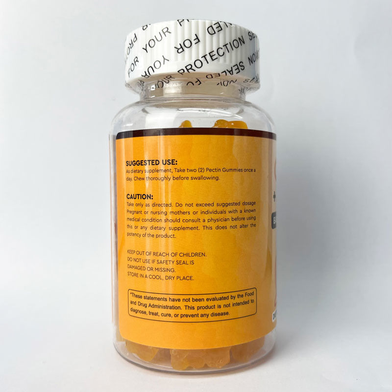Private Label Vegan Kids Dha Gummy Candy Supplementen Gehirn Ondersteuning Intelligentie Booster Visolie Omega 3 Gummies