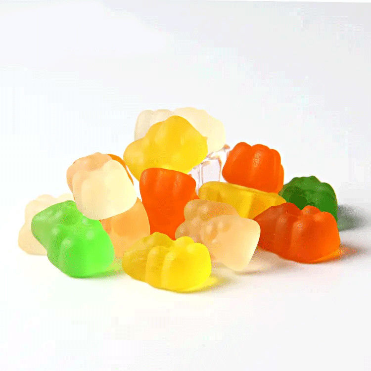 Private Label Vegan Kids Dha Gummy Candy Supplementen Gehirn Ondersteuning Intelligentie Booster Visolie Omega 3 Gummies
