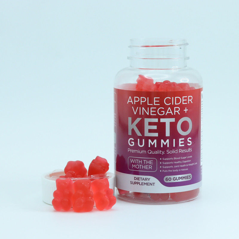 Oem Private Label Supplementen 60 Counts Appelsap Acv Keto Bhb Gummies Jelly Candy Gummy