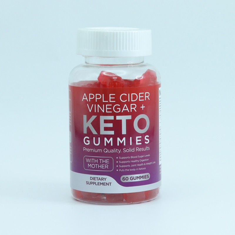 Oem Private Label Supplementen 60 Counts Appelsap Acv Keto Bhb Gummies Jelly Candy Gummy