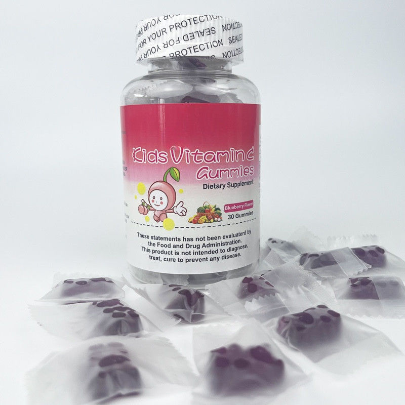 Privélabel Oem Zoutvrij Kinderen Immuniteitssupplement Vitamine C Gummy For Kids