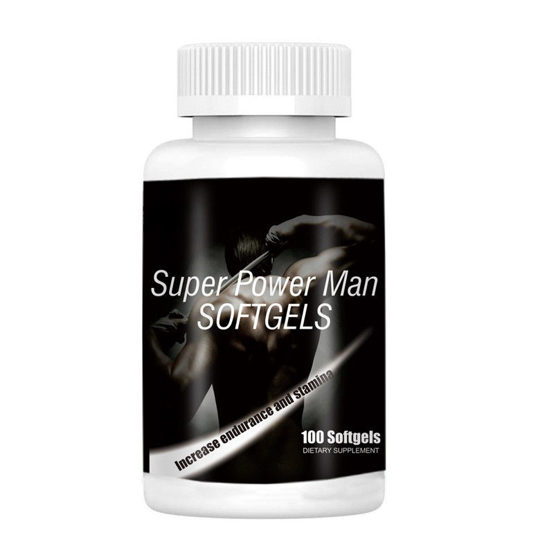 Oem Private Label Op maat gemaakte formule Hot Sales Man Supplementen Super Power Softgel Capsules
