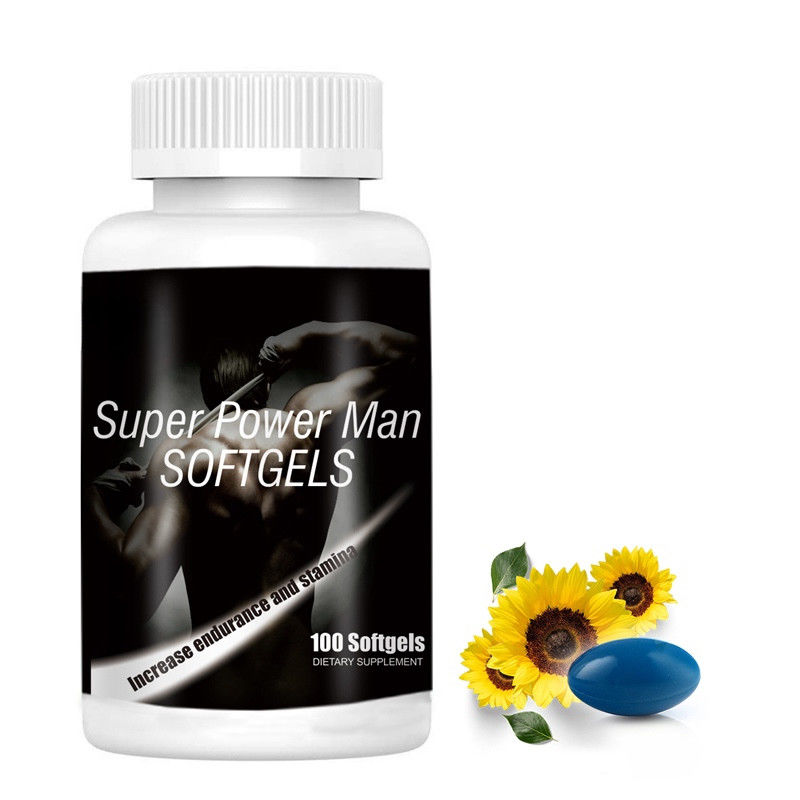 Oem Private Label Op maat gemaakte formule Hot Sales Man Supplementen Super Power Softgel Capsules